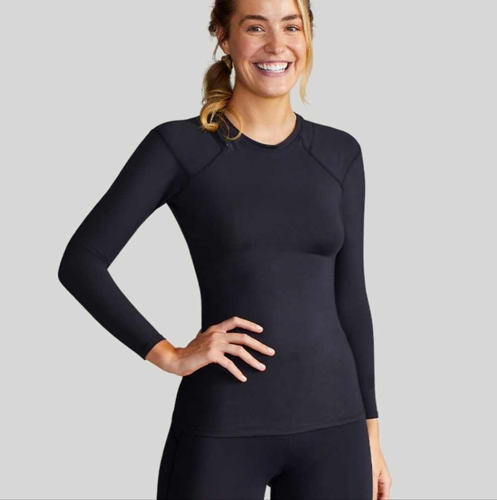 TOMMIE COPPER Shoulder Support Shirt - Long Sleeve